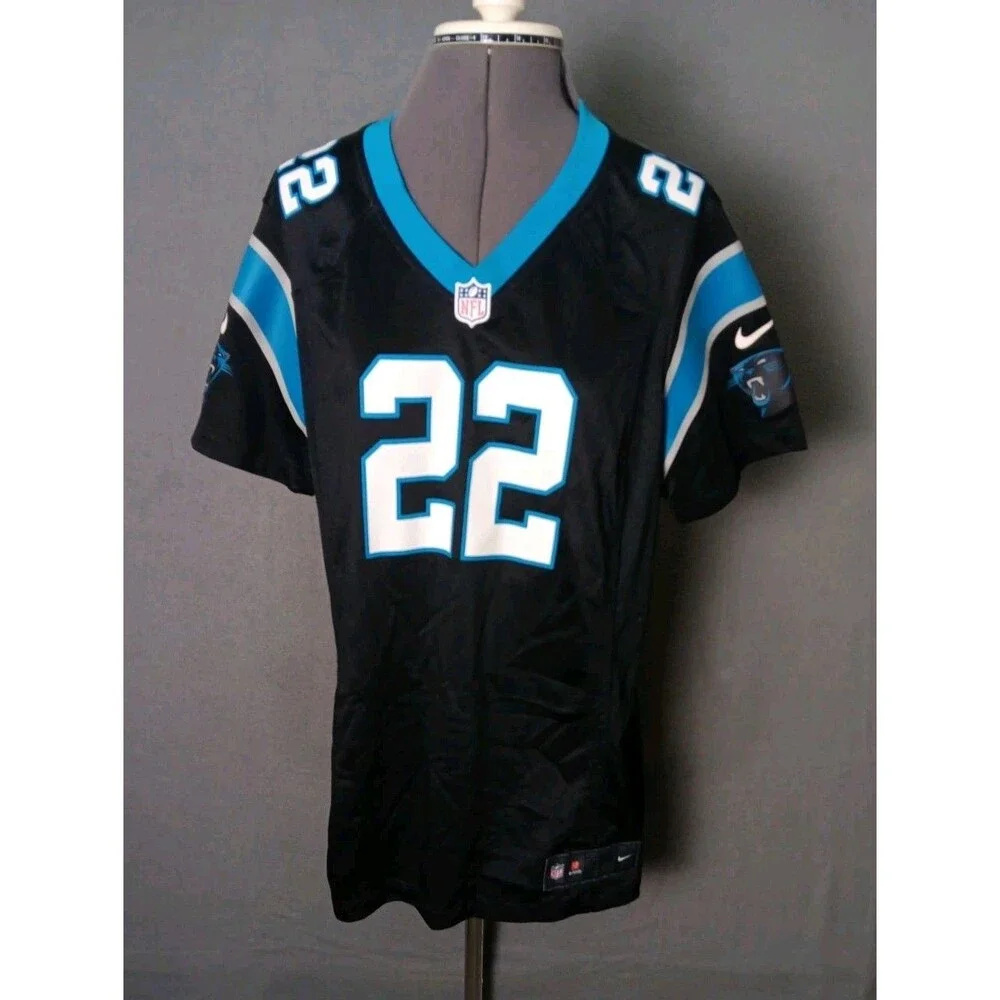 Womens Christian McCafferey Nike On Field Jersey Black Size XL EUC